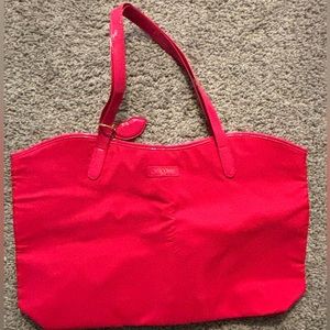 Pink Lancome Tote Bag